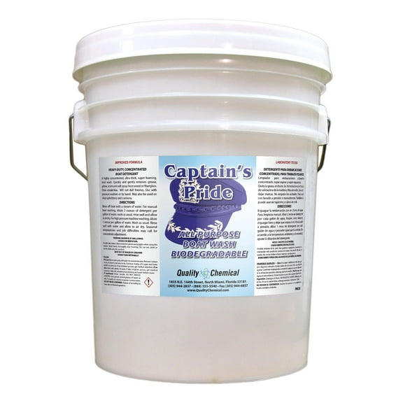 Captain's Pride Boat Wash - 5 gallon pail