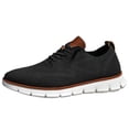 thumbnail image 1 of Zapatos para caminar de malla para hombre zapatillas planas informales ligeras para caminar y correr, 1 of 6