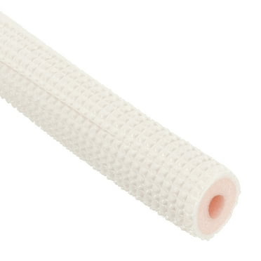 Pipe Insulation Foam Tube, 3/8" Heat Preservation Insulated Foam Tubing for Mini Split Copper Line Set Water Pipes, 3.28Ft(1m), White/Pink