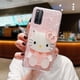 thumbnail image 1 of Nueva funda de teléfono con patrón de concha de gato hello kt para iqoo3 5 7 9 pro funda protectora para vivo y20 y11 envío al por mayor, 1 of 4