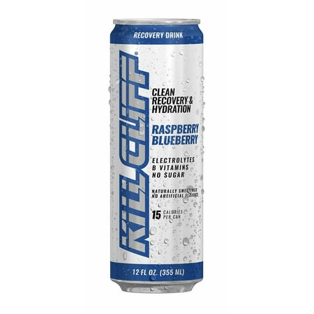 KILL CLIFF Recovery Drink, Raspberry Blueberry, 12 Fl Oz, 4 Ct