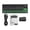 Black - US Plug, variant on Rupoun 10-Channel Audio Mixer Stereo Mono Line Mixer 6.35mm TRS/TS Input Metal Shell Type-C Audio Processor for Guitar Bass Keyboard Stage Ultralow-noise Mixer Board with EU Plug[cite: 1]
