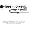 thumbnail image 3 of Sennheiser IE 900 Audiophile in-Ear Monitors - TrueResponse Transducers with X3R Technology for Balanced Sound, Detachable Cable with Flexible Ear Hooks, Includes Balanced Cables, 2-Year Warranty, 3 of 5