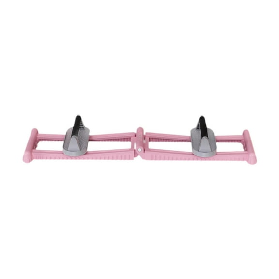 GARENDE Leg Exercise Equipment Foldable Inner Thigh Strength Exerciser for Home Yoga Pink