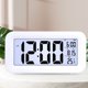 thumbnail image 2 of Reloj despertador inteligente silencioso Reloj electrónico Mesa Dormitorio digital Mesa decorativa y accesorios Hora Led Wake Up Light Consumidor (Blanco) ER, 2 of 4