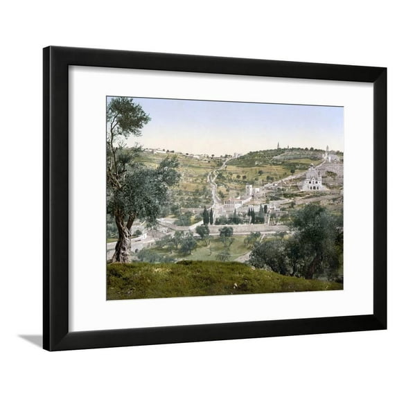 Mount Of Olives, C1900 Framed Print Wall Art Sold by Art.Com