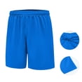 thumbnail image 6 of HAOTAGS Athletic Shorts for Boys and Girls(3-14) Summer Quick-Dry Performance Shorts for Running, Soccer, Training & Fitness Blue Size 7-8Years, 6 of 8