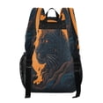 thumbnail image 3 of Ttyddzy Clear Backpack Heavy Duty PVC Transparent Backpack for College Workplace, Mountain Leopard, 3 of 8