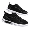 thumbnail image 4 of Zapatillas de deporte para hombre Nikou zapatillas de lona de goma suave, 4 of 9