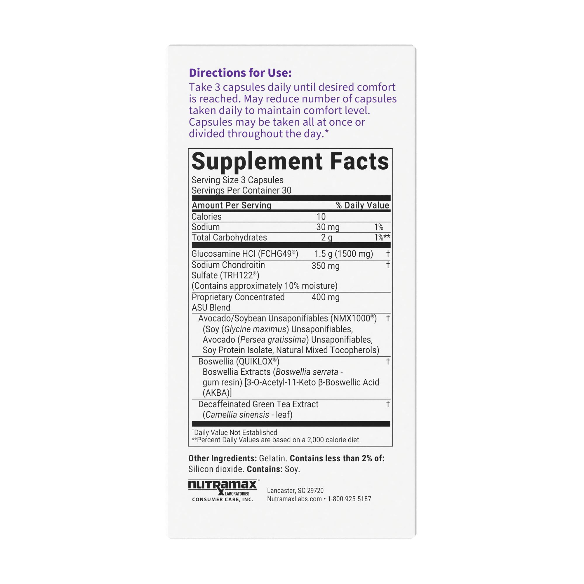 NMx Wellness Innovations Cosamin ASU for Joint Health Capsules, 90 Ct