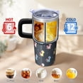 thumbnail image 6 of 20OZ Unicorn Insulated Tumbler with Handle and Straw Double Wall Stainless Steel Cup Coffee Mug for Daily Use Perfect Gifts for Women Mom Friends for Birthday Christmas Thanksgiving, 6 of 6