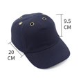 thumbnail image 4 of Casquillo de seguridad ligero Casquillo duro Casco protector antiimpacto para exteriores - Azul oscuro Sunnimix gorra de seguridad en el trabajo, 4 of 8