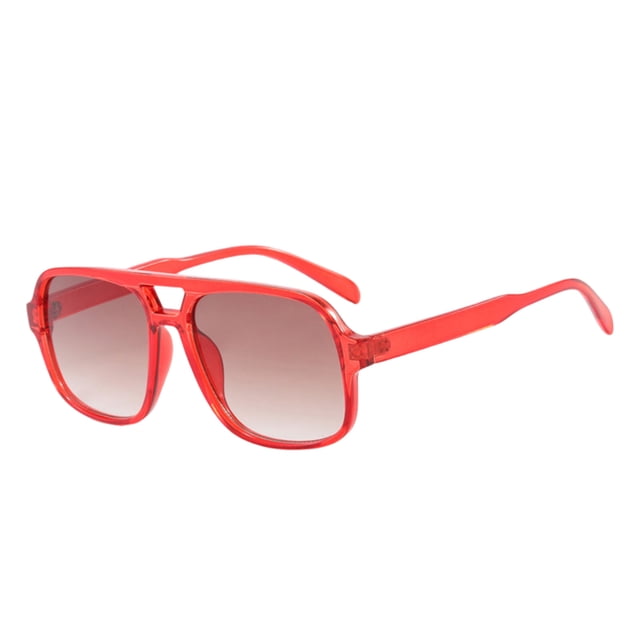 Gafas de sol retro para mujer y hombre Gafas de sol clásicas cuadradas de los años 70