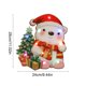 thumbnail image 2 of Uuiauoio Luminous Christmas Pendant, LED Light Up Decor for Tree, Window and Holiday Displays, Battery Powered KT Board Ornament with Traditional Holiday Motifs, 2 of 6