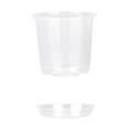 thumbnail image 2 of 4 Inch Clear Nursery Pots for Plants with Sacuers, Plastic Flower Pots with Drainage Holes, Variety Pack Seedlings Garden Pot for Indoor Outdoor, 2 of 7