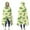 Yellow Dinosaurs Palm, variant on Wearable Blanket,Yellow Dinosaur Plant Pattern Hooded Wearable Flannel Blanket for Adults & Teens,Winter Poncho Shawl Wrap Cape Cozy Anti-Pill,60"x80"