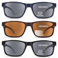 thumbnail image 1 of Gafas de sol bifocales para lectura LADEESSE, paquete de 3 unidades, protección solar UV400, 1 of 6