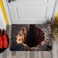 thumbnail image 4 of Absorbent Velvet Door Mat for Indoor Entryway and Bathroom Non- Washable Floor Rug, 4 of 5