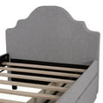 thumbnail image 6 of Sofa Bed Upholstered Daybed Twin size, Gray - Can Be Used for Bedroom Leisure Home( with Storage Drawers/with Trundle ), 6 of 8