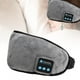 thumbnail image 5 of Inalámbrico Bluetooth 5.0 Cubierta de visera inteligente para dormir música auriculares viaje con los ojos vendados parche gris, 5 of 5