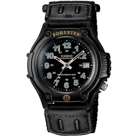 Casio Men's Forester Sport Watch, Nylon Quick-Wrap Strap