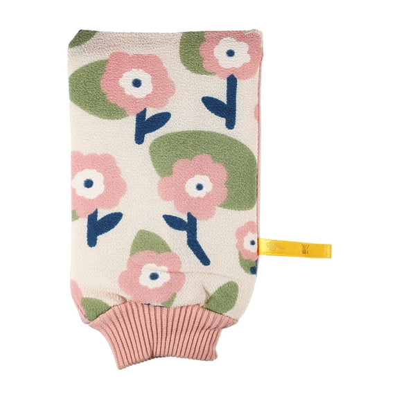 Bath Shower Gloves for Bathroom for Shower for Bath 9.45"x5.51" Pink 1 Pc