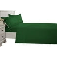 thumbnail image 4 of DNG Creations 4 Piece Pom Pom Sheet Set 100% Egyptian Cotton, White Pom-Pom Fringe Solid Pattern 24 Inch Deep Pocket ( Solid Green - Twin ), 4 of 7