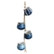 thumbnail image 1 of Naiovety Cesta colgante elegante para exhibir hermosas flores, jarrón colgante para interiores y exteriores, 4 pack/lote Jardín y Patio, 1 of 6