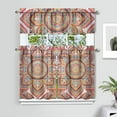 thumbnail image 1 of Tranquil Fantasy Curtains - Mandala Print 3-Piece Blackout Set for Bedroom/Home Office, 1 of 5