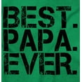 thumbnail image 2 of Best Papa Ever Worlds Greatest Father Hoodie Hooded Sweatshirt Men Brisco Brands S, 2 of 5
