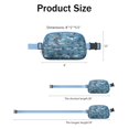 thumbnail image 3 of Sac Banane Tropical Sunset Palm Tree – Sac Banane de Plage Boho pour Vacances avec Style Île Hawaïenne, 3 of 4