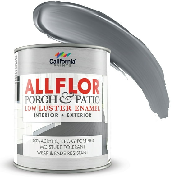 California Paints ALLFLOR Porch, Deck Gray, 1 Quart
