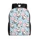 thumbnail image 1 of Fotbe Cute Panda Bear Mochila de Viaje para Laptop, Mochila Ejecutiva Delgada y Resistente 15.6", 1 of 8