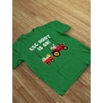 thumbnail image 4 of Tstars Boys Unisex Eggs Hunt Tractor Easter Holiday Kids T Shirt, 4 of 5