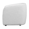 thumbnail image 4 of Creative Images International ELISSIDY Fabric Club Armchair in Off White, 4 of 7