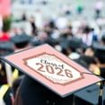 thumbnail image 3 of Big Dot of Happiness Rose Gold Grad - 2026 Graduation Cap Decorations Kit - Grad Cap Cover, 3 of 8