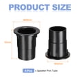 thumbnail image 2 of 40mm x 55mm Speaker Port Tube Subwoofer Tube Bass Woofer Box 4pcs, 2 of 6