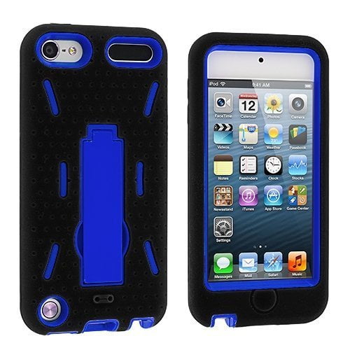 Hybrid Armor Case with Kickstand for Apple iPod Touch 5th
