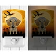 thumbnail image 2 of Caroline's Treasures BB1791CNL Halloween Wirehaired Dachshund Ceramic Night Light, 6x4x3", multicolor, 2 of 2