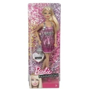 Barbie Fashionistas Doll Pink and Silver Dress #Y7487 2012