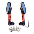 thumbnail image 1 of Trayknick 1Pair Universal CNC Rear View Mirrors Replacement Metal Modified Side Mirrors for Motorcycles, 1 of 13