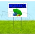 thumbnail image 1 of Insurance (18" x 24") Yard Sign, Includes Metal Step Stake, 1 of 6