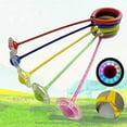 thumbnail image 2 of Kids Led Flashing Skip Ball Ring Ankle Jump Ropes Exercise Skipping Fun Toy Gift, 2 of 5
