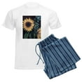 thumbnail image 6 of CafePress - Sunflower Life Pajamas - Men's Light Loose Fit Cotton Pajama Set, 6 of 7