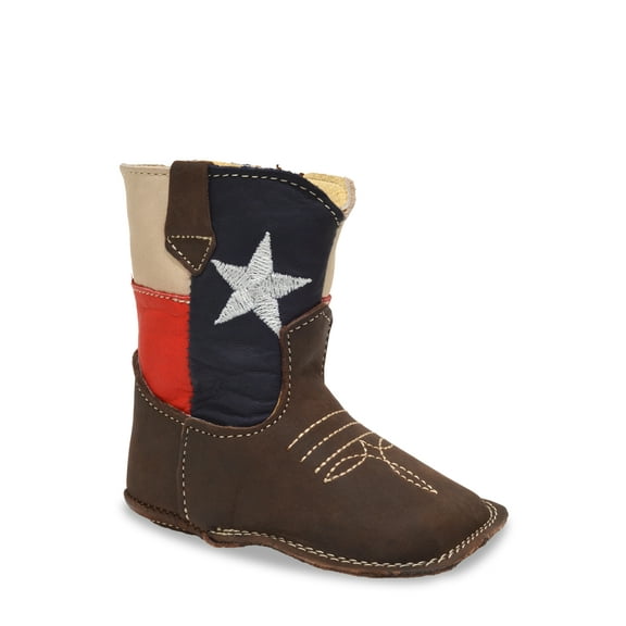 RedHawk Boot Co. Little Cowpokes Wide Square Toe Booties