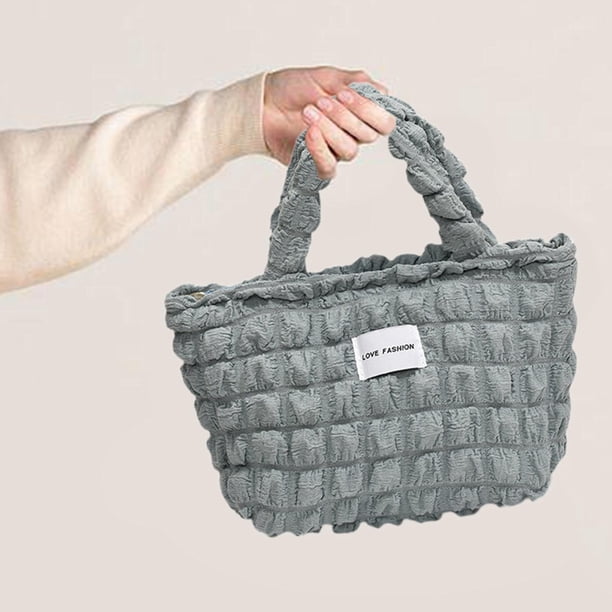 Bolso de mano tipo hobo Salvador para mujer azul