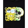 thumbnail image 2 of SpongeBob SquarePants Chandail à Capuchon Noir pour Hommes, 2 of 7