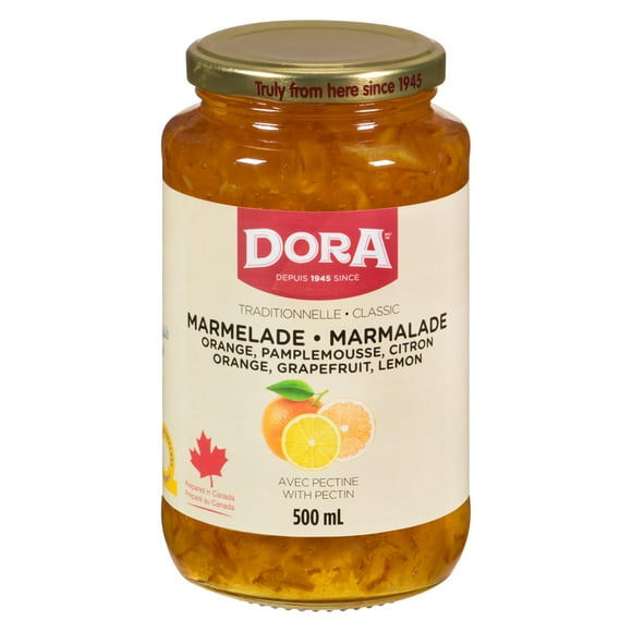 DORA MARMELADE 3 FRUITS AVEC PECTINE (ORANGE, CITRON, PAMPLEMOUSSE) DORA MARMELADE 3 FRUITS