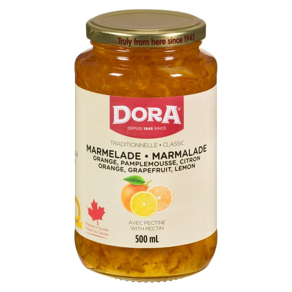 DORA MARMELADE 3 FRUITS AVEC PECTINE (ORANGE, CITRON, PAMPLEMOUSSE) DORA MARMELADE 3 FRUITS