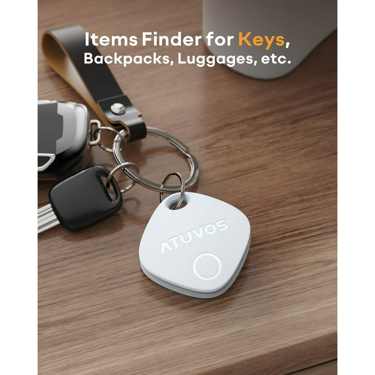 ATUVOS Luggage Tracker, Key Finder, Smart Bluetooth Tracker Pairs with  Apple Find My (iOS Only), Item Locator for Bags, Wallets, Keys, Waterproof  IP67, Anti-Los… in 2023